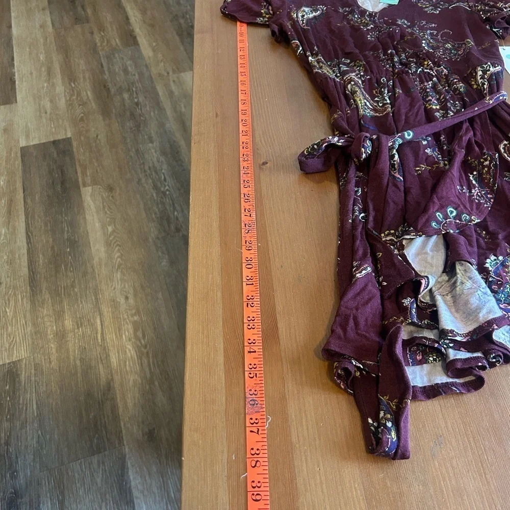 Stitch Fix Exclusive Large Nine Britton Floral Paisley Wrap Dress